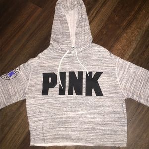 Cropped PINK Hoodie